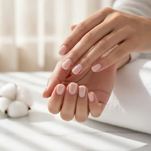 Manicura permanente con protector gel