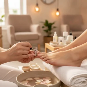 Pedicura completa: incluye exfoliación y esmaltado